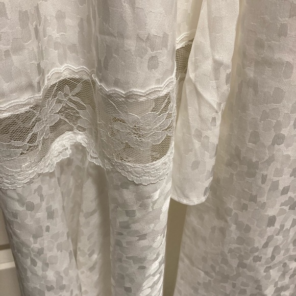 Asymmetrical hem elegant midi dress NWT - Picture 3 of 9